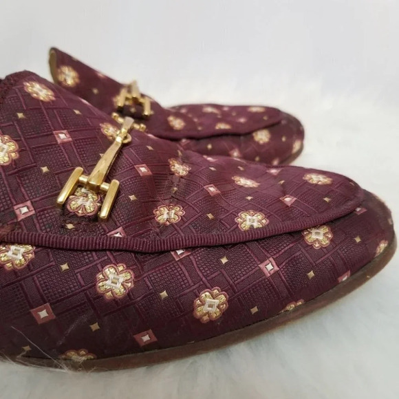 Sam Edelman Loraine Brocade Jacquard Loafers  8 - Picture 15 of 16